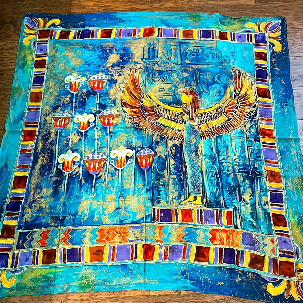 Large scarf / beach scarf